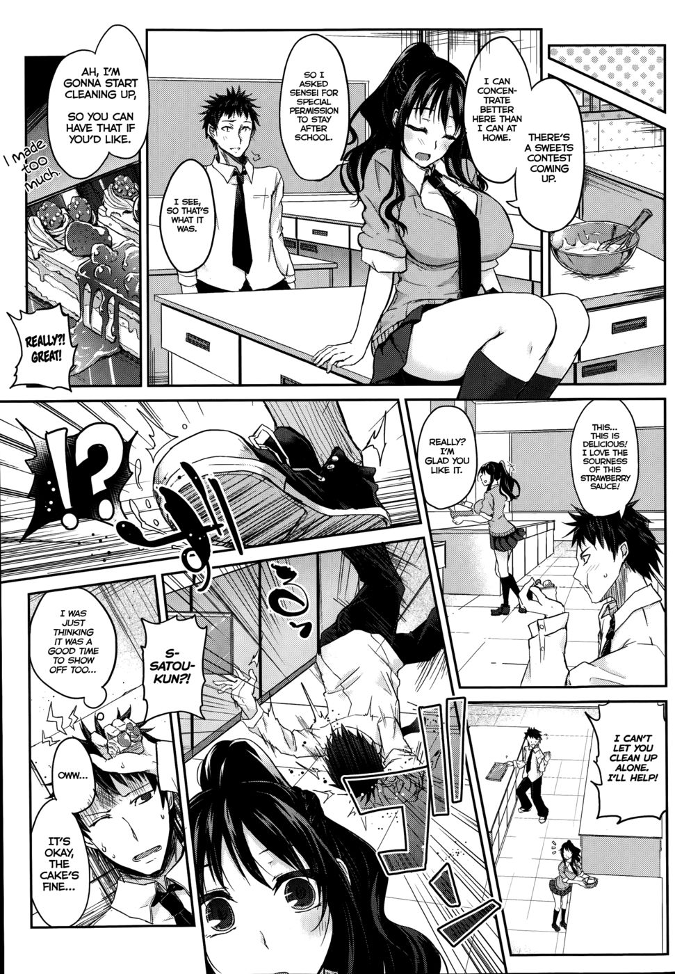 Hentai Manga Comic-Cake Girl! - Served with Berry Sauce-Read-5